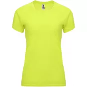 Fluor Yellow - Damska koszulka techniczna 135 g/m² ROLY BAHRAIN WOMAN 0408