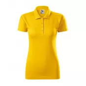Żółty - Damska koszulka polo 180 g/m² SINGLE J. 223