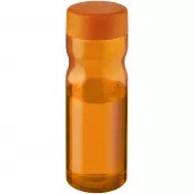 Pomarańczowy-Pomarańczowy - H2O Eco Base 650 ml screw cap water bottle