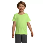 Koszulka sportowa dziecięca 140 g/m² Sol's SPORTY KIDS Neon Yellow