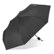 czarny - Składany parasol Congo 190T Pongee 21"