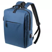 niebieski - Plecak na laptopa 15"