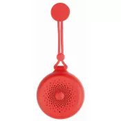 czerwony - Głośnik Bluetooth SHOWER POWER