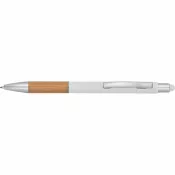 biały - Długopis aluminiowy touch pen Tripoli