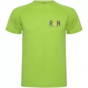 Lime / Green Lime - Koszulka poliestrowa 150 g/m² ROLY MONTECARLO 0425