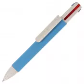 niebieski - 4-kolorowy długopis paierowy