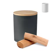 Świeca zapachowa w matowym słoju 280 g KEOPS LARGE Czarny