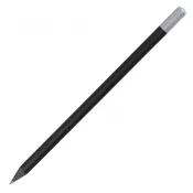 czarny - Ołówek z drewna barwionego na czarno