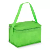 jasnozielony - R-PET 6 Torba chłodząca na puszki z włókniny 20 x 13 x 12,5 cm 75g/m²