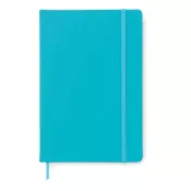 Notes A5 w okładce PU 96 kartek gładkie ARCONOT PLAIN Turkusowy