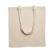 Torba bawełniana 38x42 cm 140 g/m² COTTONEL + Bezowy