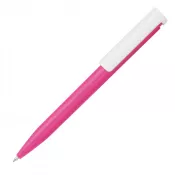 różowy - Długopis reklamowy plastikowy 13758