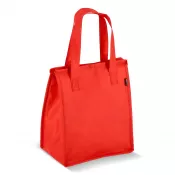czerwony - R-PET Torba chłodząca z włókniny 23 x 15 x 27,5 cm 75g/m²