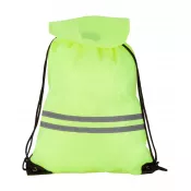 safety yellow - Carrylight odblaskowa torba