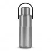 srebrny - Kolba termiczna Sagaform Theo (z recyklingu) 1 L