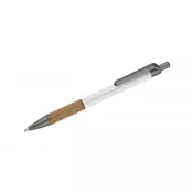biały - Długopis metalowy KUBOD