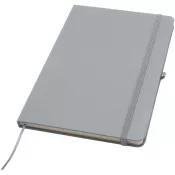 Szary - Spectrum Plus notatnik A5 w twardej okładce