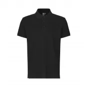 Black - Koszulka bawełniana 210 g/m² ID Polo/stretch 0525