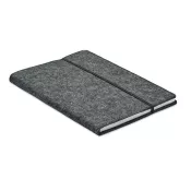Notes A5 w okładce z filcu 80 kartek w linię FELTBOOK