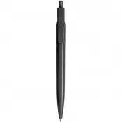Czarny - Alessio długopis z plastiku PET z recyclingu