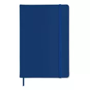 Notes A6 w okładce z PU 96 kartek w linię NOTELUX Niebieski
