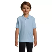 Polo dziecięce piqué 170 g/m² Sol's SUMMER II KIDS Sky Blue Pique