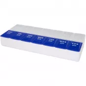 Niebieski - Cycle 7-dniowy organizer na witaminy (rano i wieczorem)