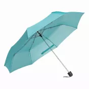 turkusowy - Składany parasol