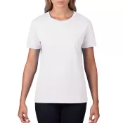 White  - Koszulka bawełniana 185g/m² Gildan Premium Cotton® - DAMSKA