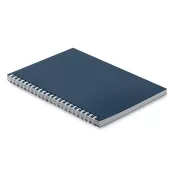 Notes A5 na spirali 80 kartek w linię RECARNOTE Francuski Granat