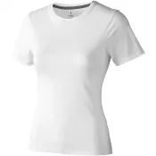 Biały - Damski t-shirt Nanaimo z krótkim rękawem