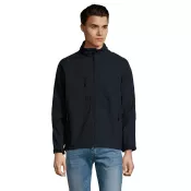 Softshell męski 3-warstwowy 340 g/m² Sol's RELAX Abyss Blue