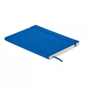 Notes A5 z recyklingu 80 kartek w linię BRETA Niebieski