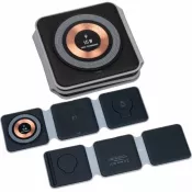 czarny - Ładowarka indukcyjna 3w1 AMY