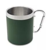 ciemnozielony - Kubek stalowy Magaro 300 ml