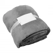 szary - Przytulny koc