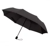 czarny - Składany parasol sztormowy Ticino