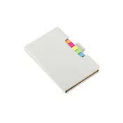 biały - Notes z karteczkami samoprzylepnymi STIKLO A6