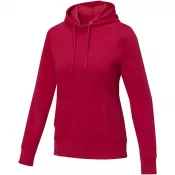 Czerwony - Charon damska bluza z kapturem 
