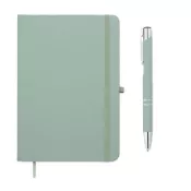 Notes A5 z długopisem 96 kartek w linię ARCOPEN Miętowy Zielony