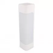 biały - Głośnik White Noise Xoopar Aura wykonany z plastiku z recyklingu