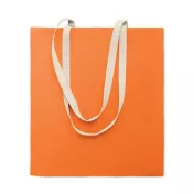 Torba bawełniana 140 g/m² ZEVRA COLOUR Pomaranczowy