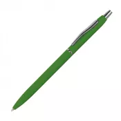 zielony - Długopis metalowy - gumowany