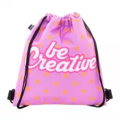 czarny - CreaCool Draw Kids personalizowany worek termiczny dla dzieci