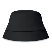 Kapelusz bucket bawełniany 160 g/m² BILGOLA Czarny