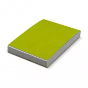 zielony - Bloczek do notowania z papieru z recyklingu, 150 kartek