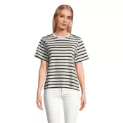Koszulka damska organiczna Sol's LEGEND WOMEN Off White| Navy