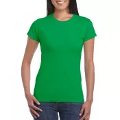 Irish Green - Koszulka bawełniana 150 g/m² Gildan SoftStyle™ - DAMSKA