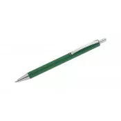 zielony - Długopis reklamowy metalowy NOVI