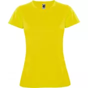 Żółty - Damska koszulka poliestrowa 150 g/m² ROLY MONTECARLO WOMAN 0423